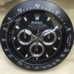 Rolex Cosmograph Daytona Dealer Wall Clock / Black Steel Replica Rolex Clock